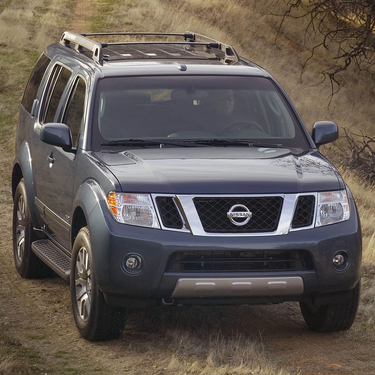 05-12 Nissan Pathfinder Factory Style Roof Rack Cross Bars - Aluminum