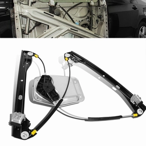 05-14 Volkswagen Jetta Bora Power Window Regulator w/o Motor - Front Right Passenger Side