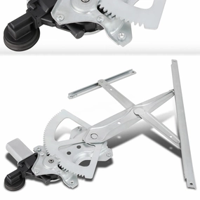 05-18 Toyota Tacoma Crew Cab Power Window Regulator w/Motor - Front Left /Rear Left Side