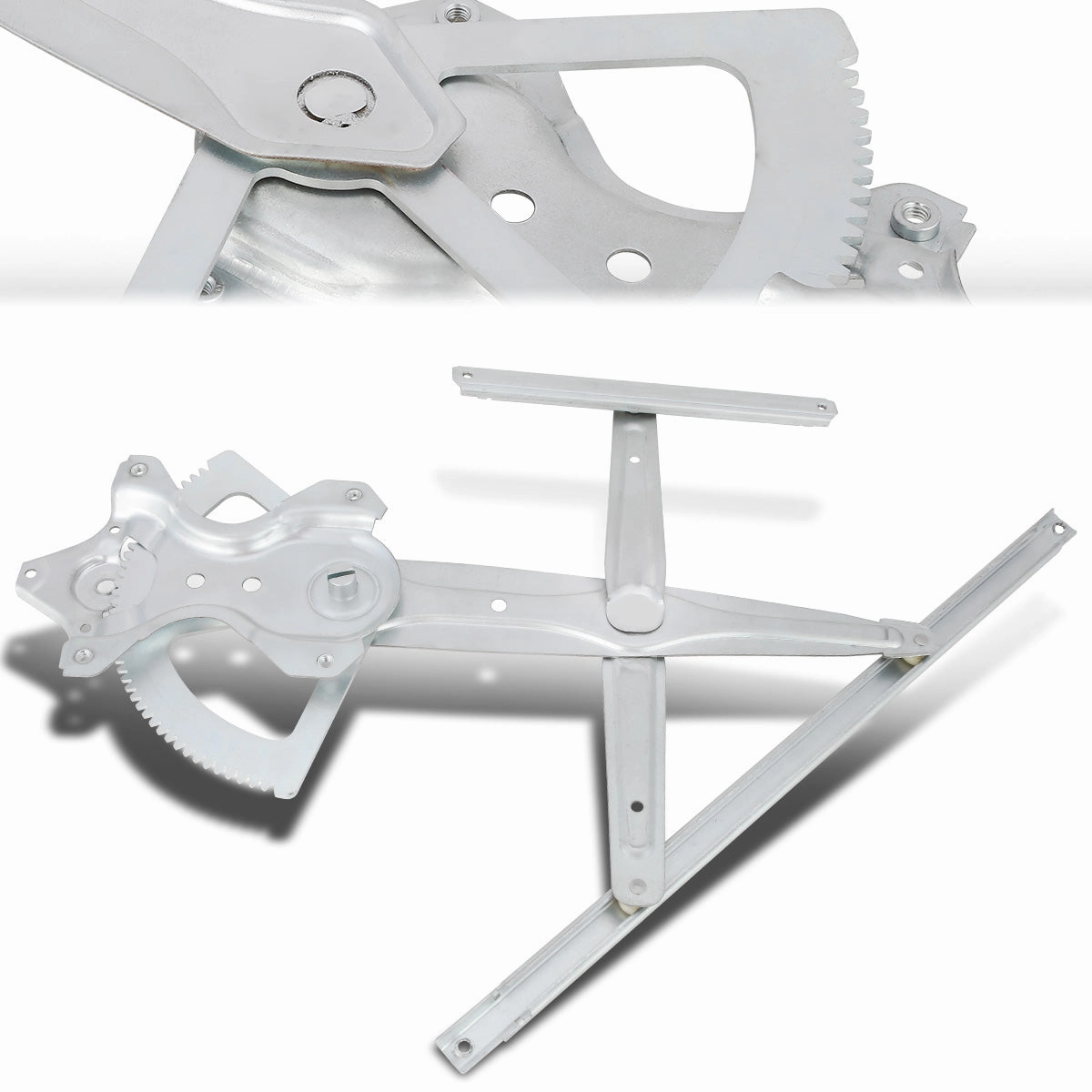 05-18 Toyota Tacoma Crew Cab Power Window Regulator w/o Motor - Front Left /Rear Left Side