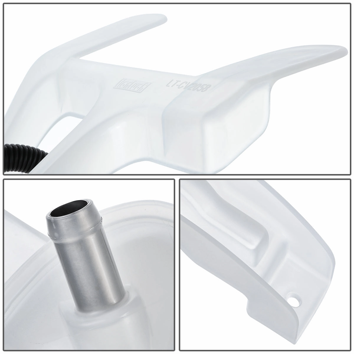 06-16 Chevy Express GMC Savana 2500 3500 4500 Coolant Overflow Reservoir w/ Cap