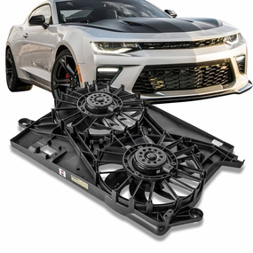 06-18 Dodge Charger 2.7L 3.5L 5.7L 6.1L Radiator Cooling Fan Assembly - CH3115184