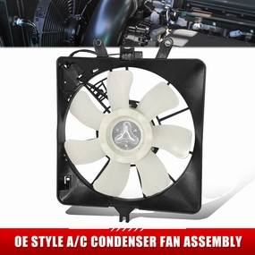 07-08 Honda Fit A/C Condenser Cooling Fan Assembly - HO3120100