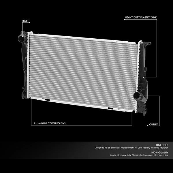 07-11 BMW 335i 335xi 09-16 Z4 3.0L MT Turbo N54 Aluminum Radiator - 2973