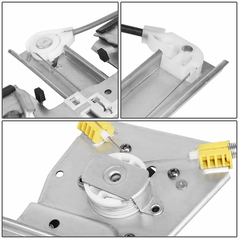07-13 Chevy Silverado GMC Sierra Extended Cab Power Window Regulator w/Motor - Rear Left Driver Side