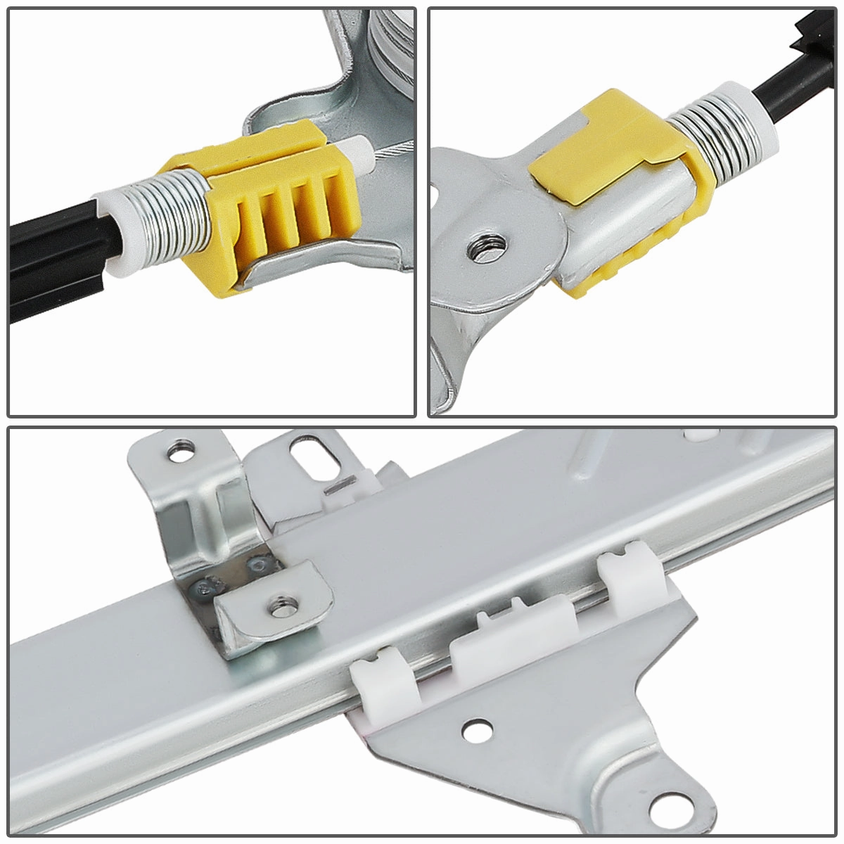 07-13 Nissan Tiida Versa Hatchback Power Window Regulator w/o Motor - Front Right Passenger Side