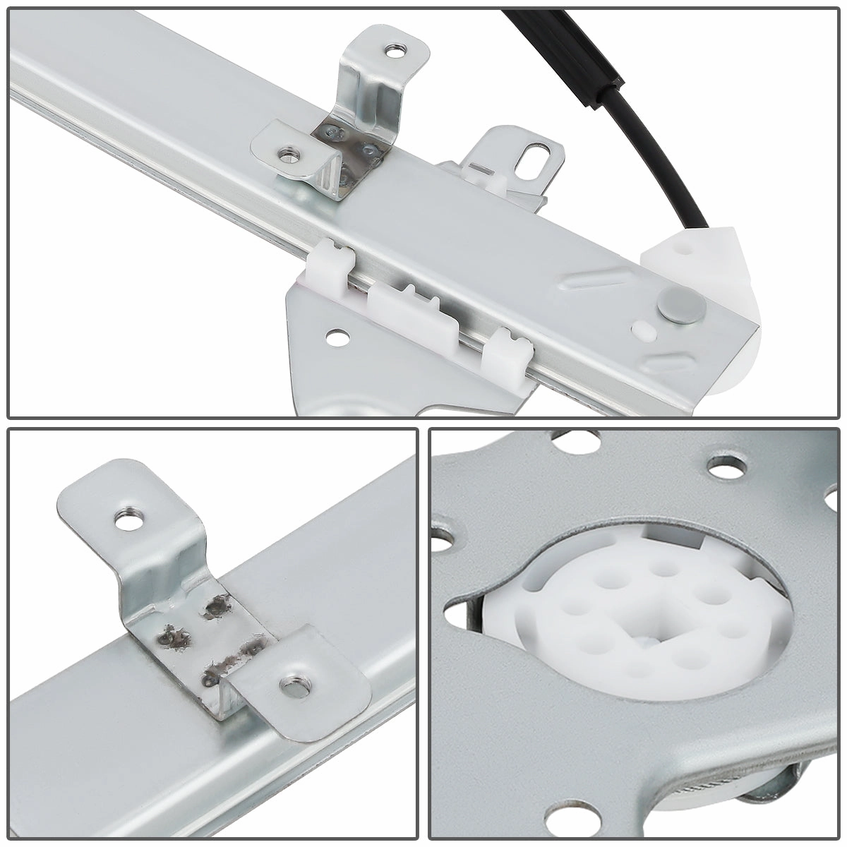 07-13 Nissan Tiida Versa Hatchback Power Window Regulator w/o Motor - Front Right Passenger Side
