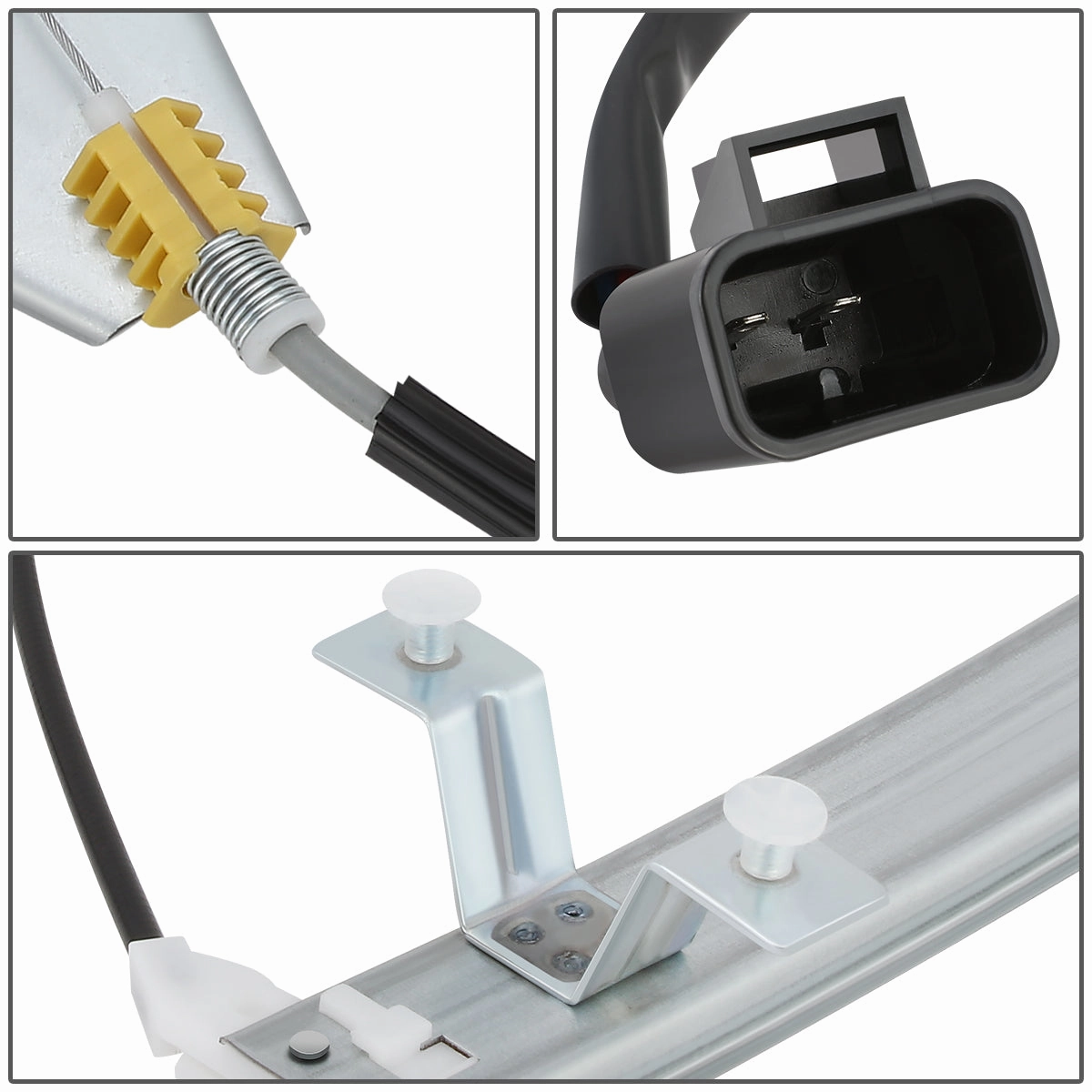 07-14 Cadillac Escalade Chevy Tahoe GMC Yukon Power Window Regulator w/Motor - Rear Right Side