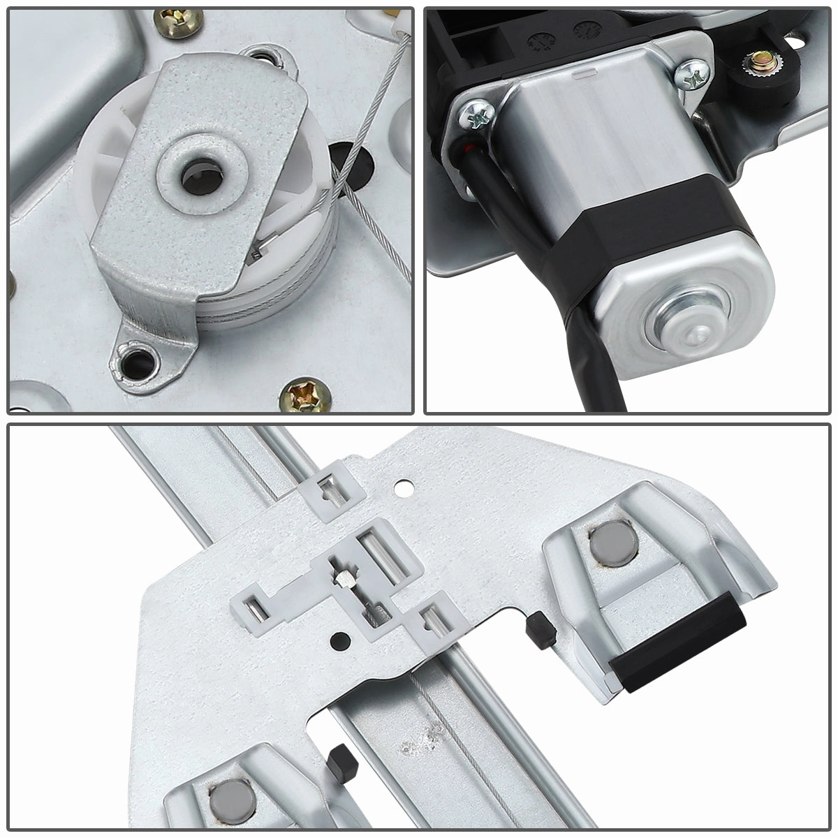 07-14 Cadillac Escalade Chevy Tahoe GMC Yukon Power Window Regulator w/Motor - Rear Right Side