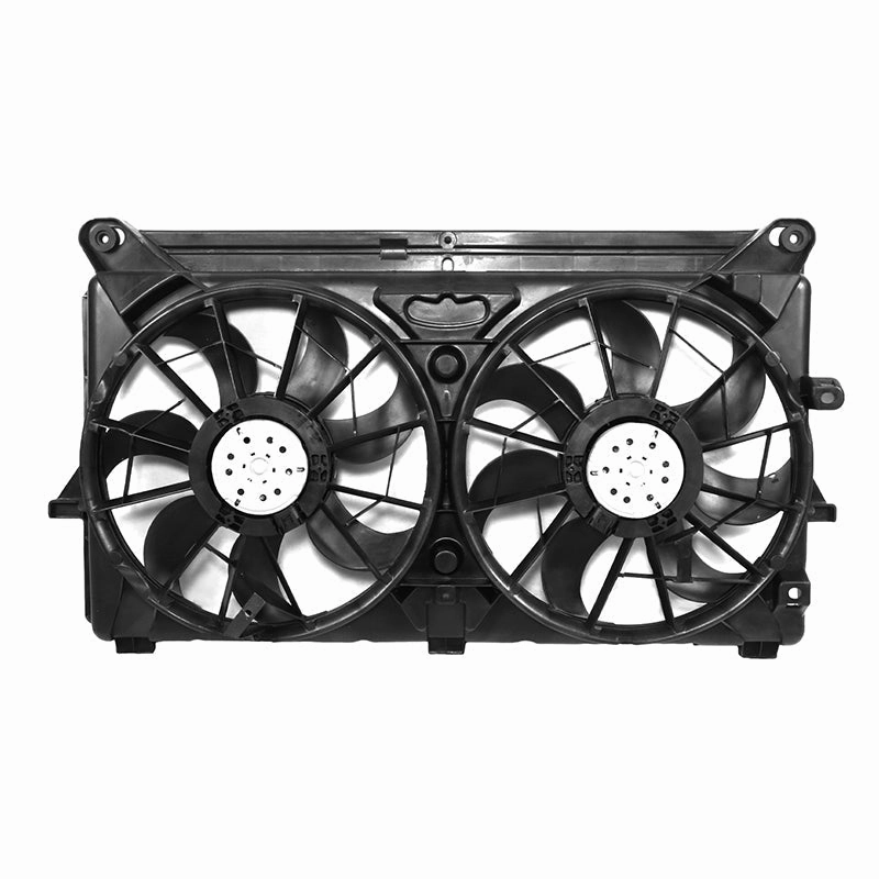 07-14 Chevrolet Silverado GMC Sierra 1500 Dual Radiator Condenser Fan - 15780796