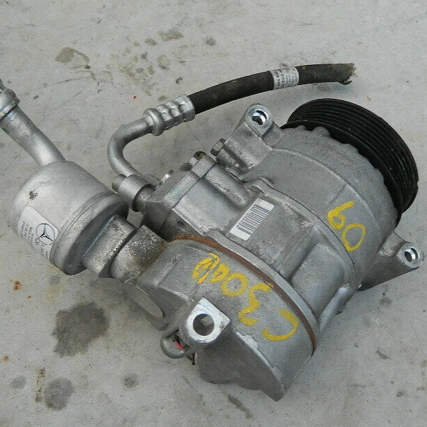 08 09 10 11 12 13 MERCEDES C CLASS E CLASS GLK 6 CYL 3.0L 3.5L AC A/C COMPRESSOR