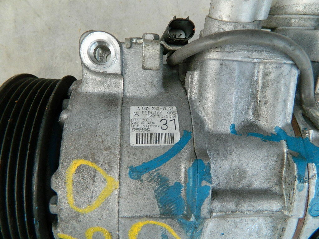 08 09 10 11 12 13 MERCEDES C CLASS E CLASS GLK 6 CYL 3.0L 3.5L AC A/C COMPRESSOR