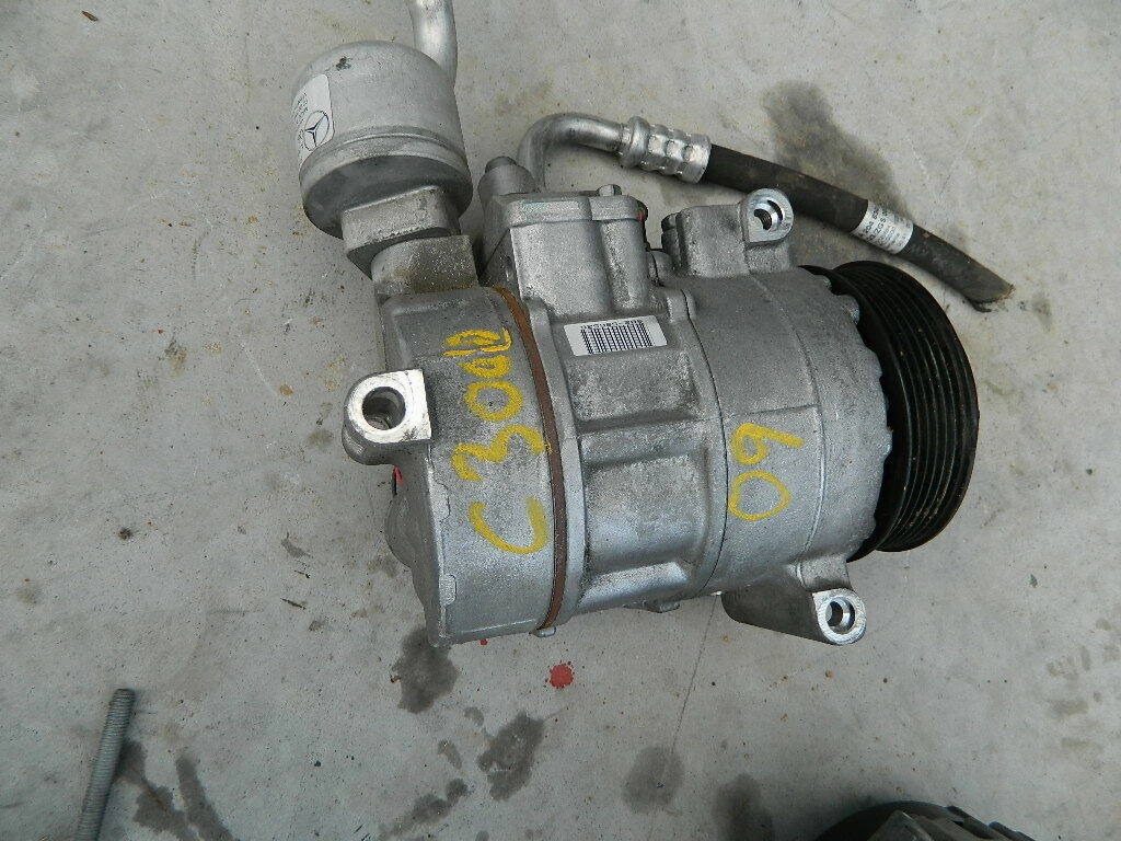 08 09 10 11 12 13 MERCEDES C CLASS E CLASS GLK 6 CYL 3.0L 3.5L AC A/C COMPRESSOR
