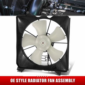 08-12 Honda Accord 2.4L Radiator Cooling Fan Assembly - HO3115142
