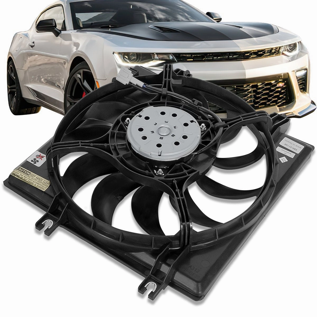 08-13 Subaru Impreza Forester Turbo AC Condenser Cooling Fan Assembly - SU3115124