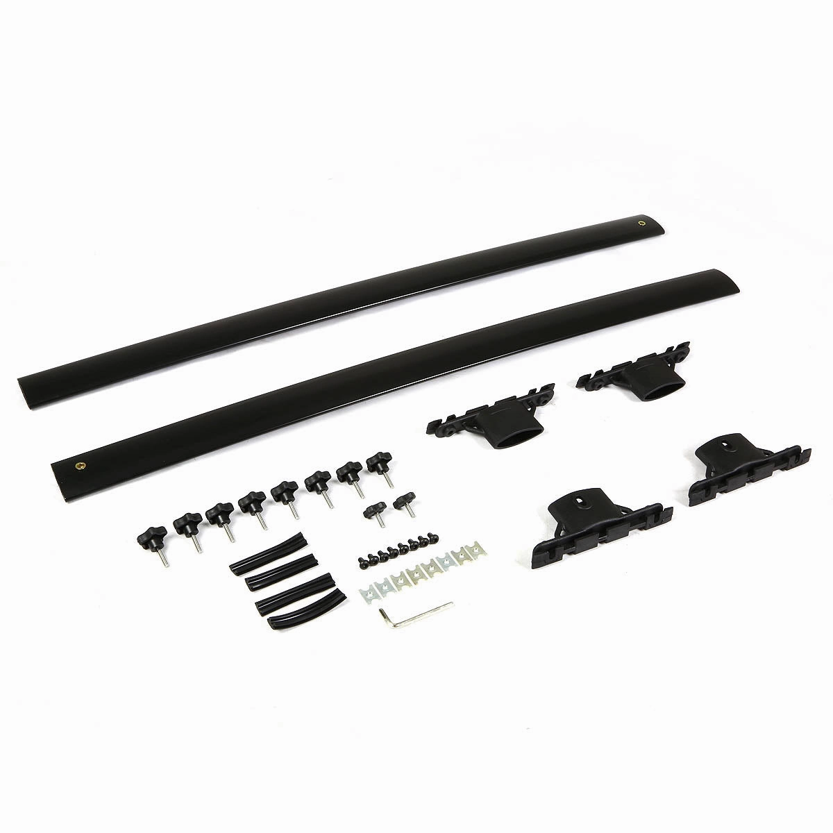 08-13 Toyota Highlander Factory Style Roof Rack Cross Bars - Aluminum
