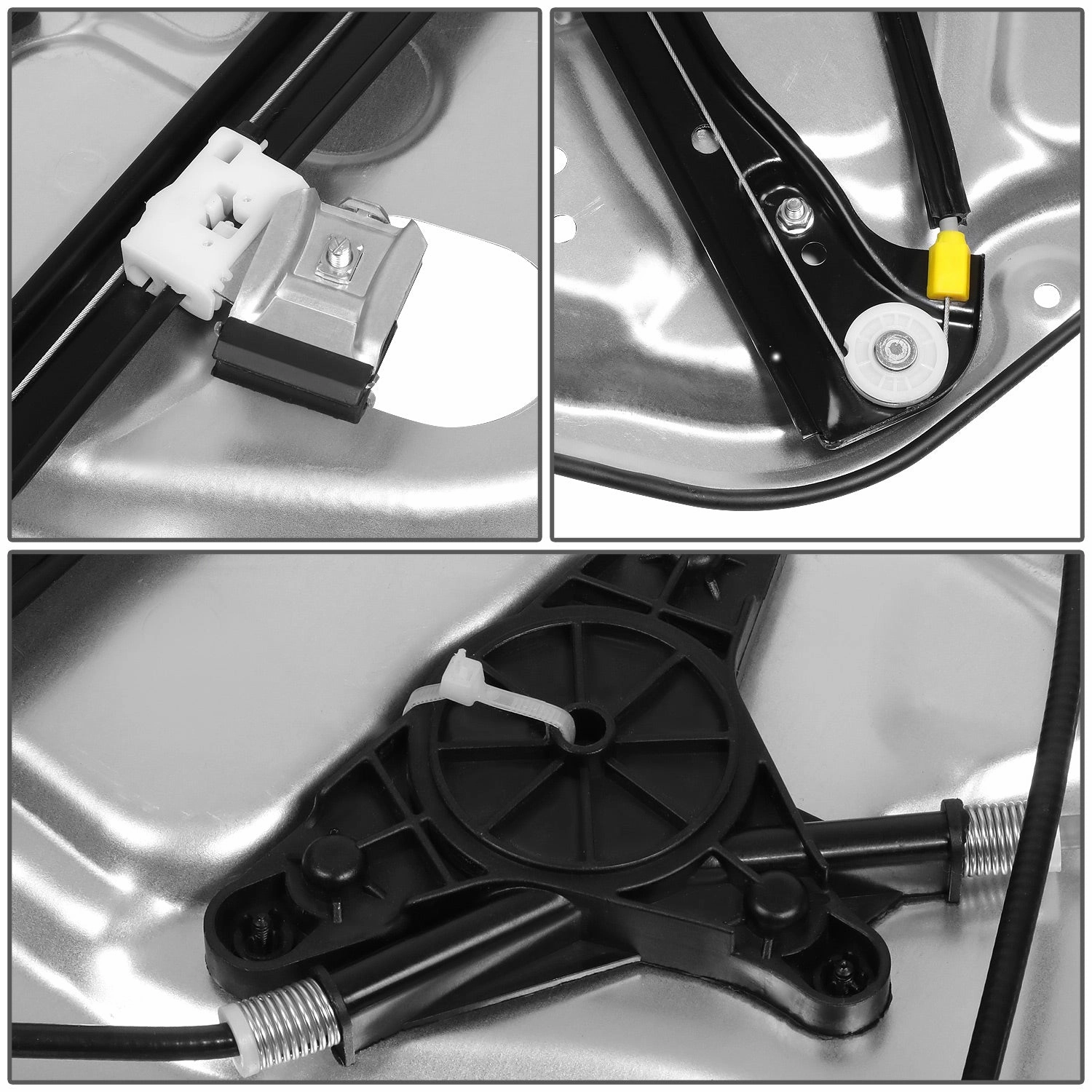 09-12 Hyundai Elantra Hatchback Power Window Regulator w/o Motor - Front Left Driver Side