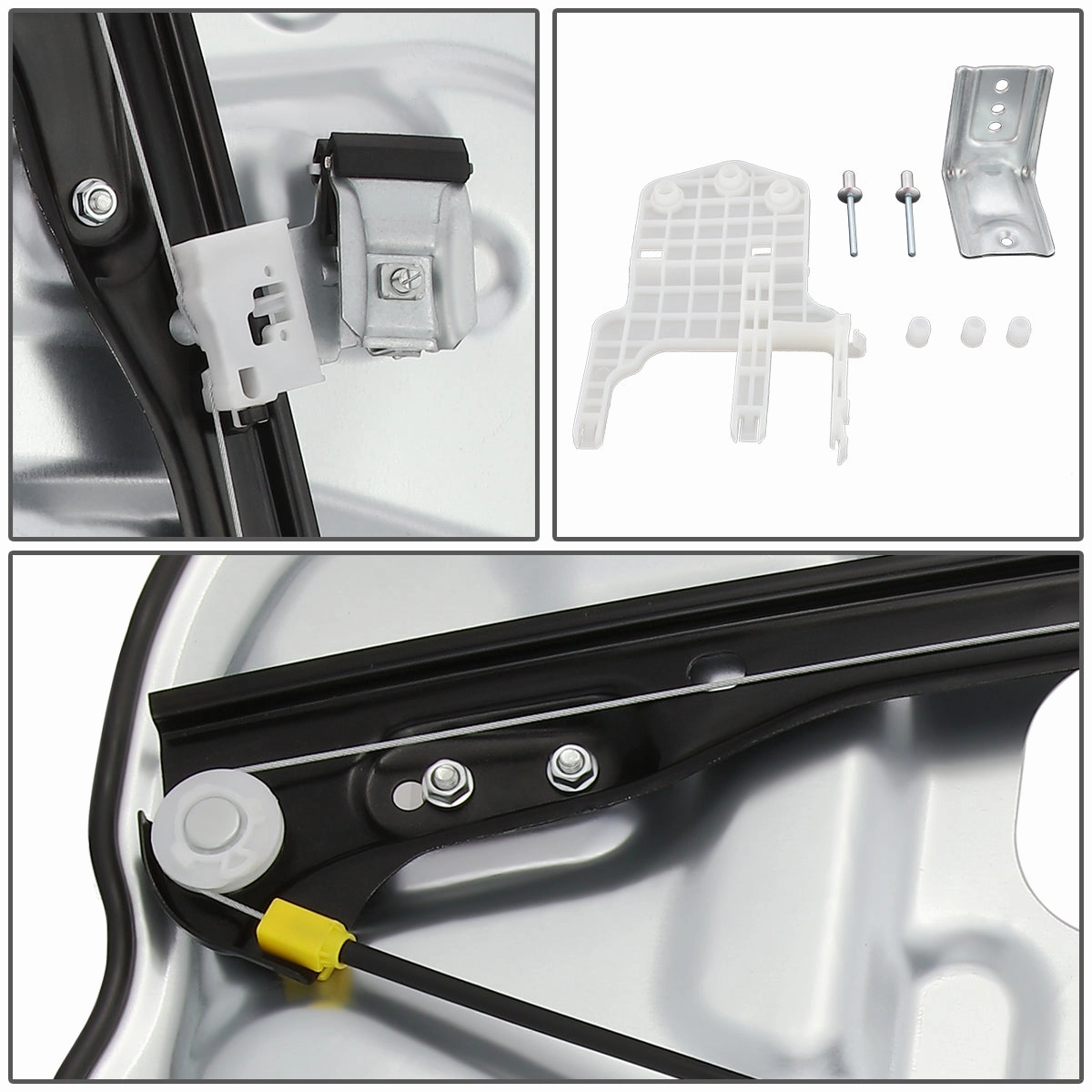09-12 Hyundai Elantra Hatchback Power Window Regulator w/o Motor - Front Right Passenger Side