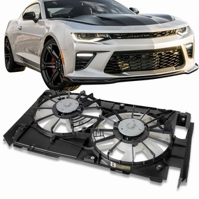 09-12 Toyota Rav4 2.5L Radiator Cooling Fan Assembly - TO3115175