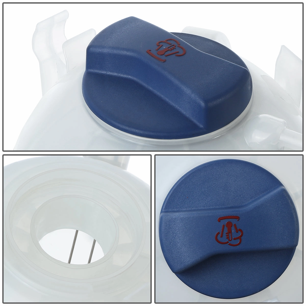 09-16 Volkswagen Jetta Passat Audi A3 Q3 Coolant Overflow Reservoir w/ Cap