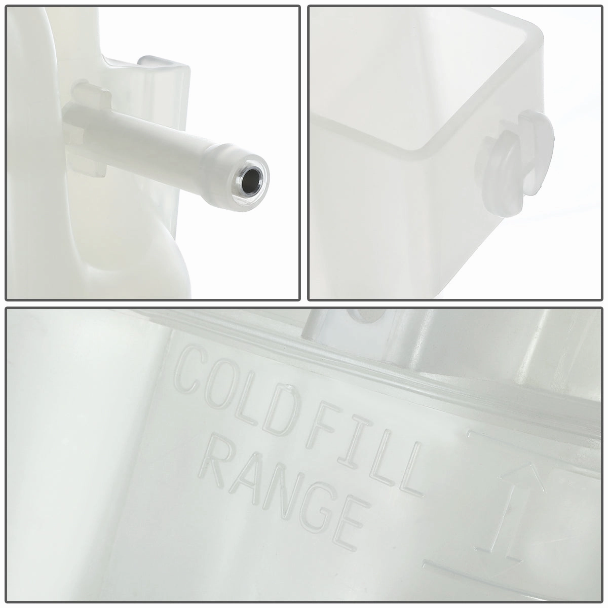 09-17 Ford Flex Lincoln MKT 3.5L 3.7L Coolant Overflow Reservoir w/ Cap