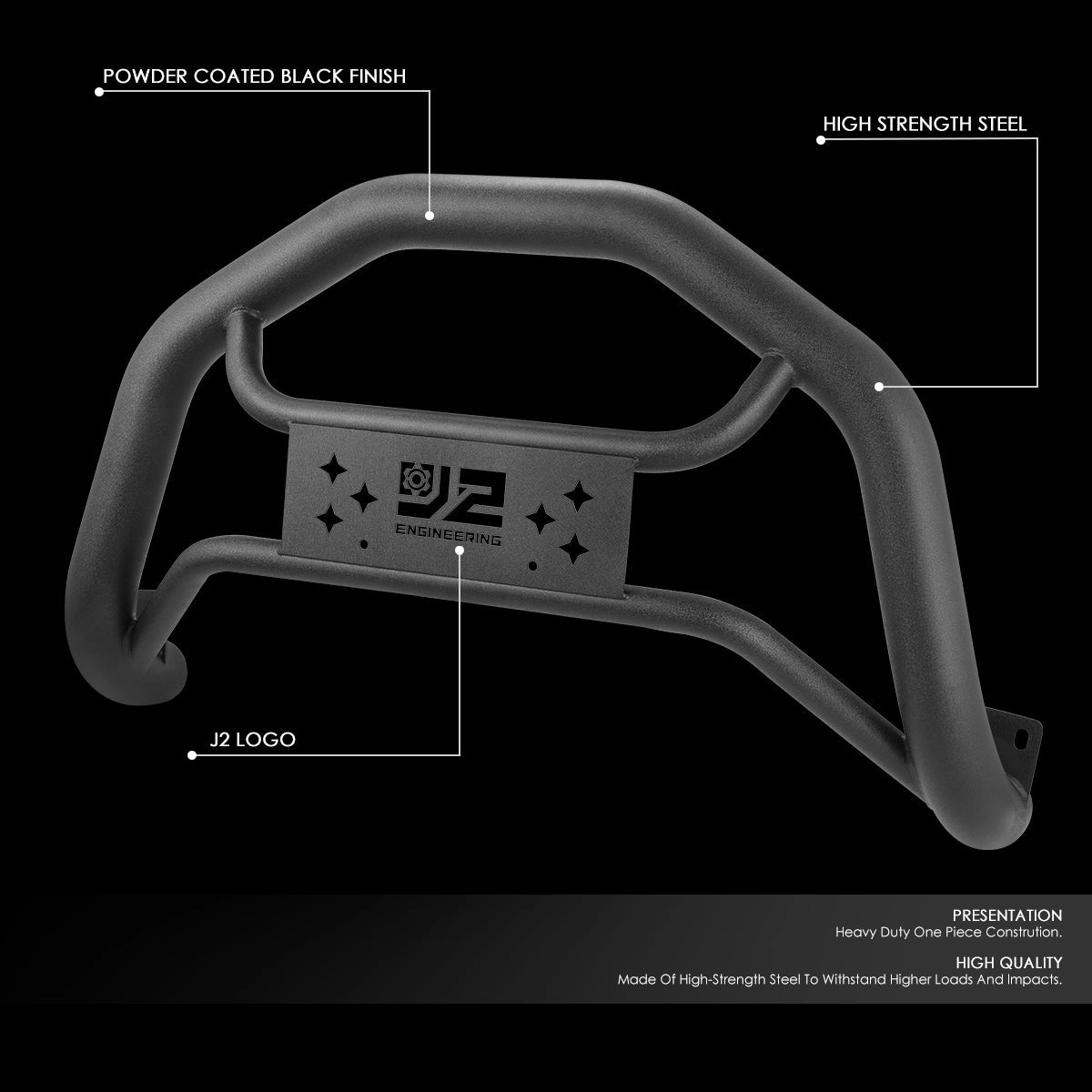 09-22 Ram 1500 (Classic) Front Bumper Grille Guard - Carbon Steel