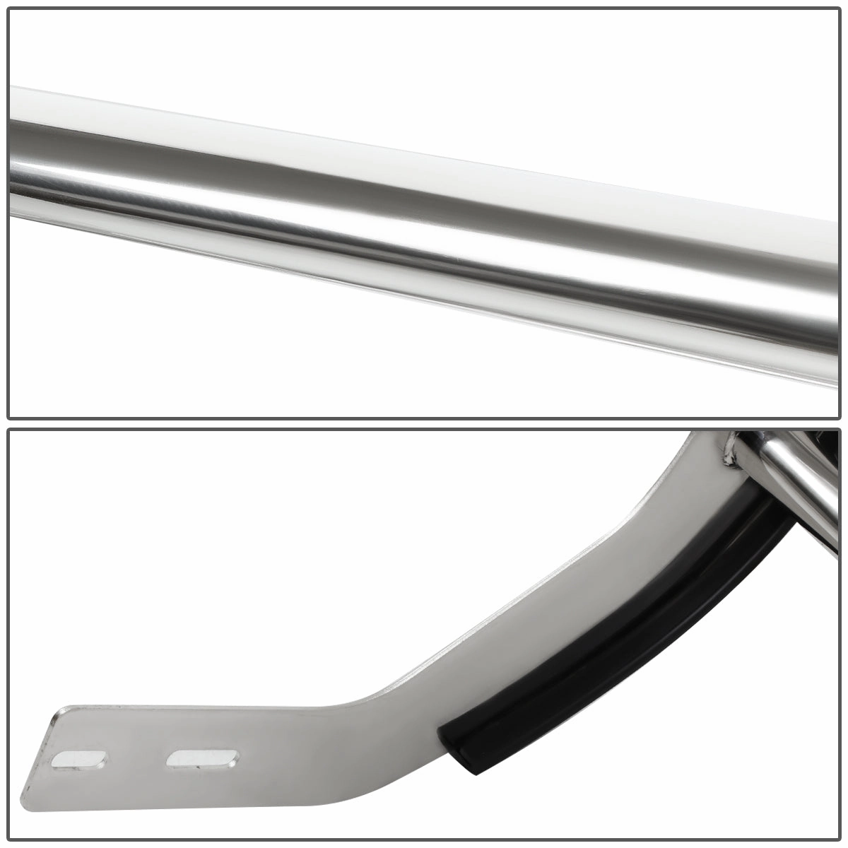 10-13 Toyota 4Runner Brush Grille Guard - Stainless Steel