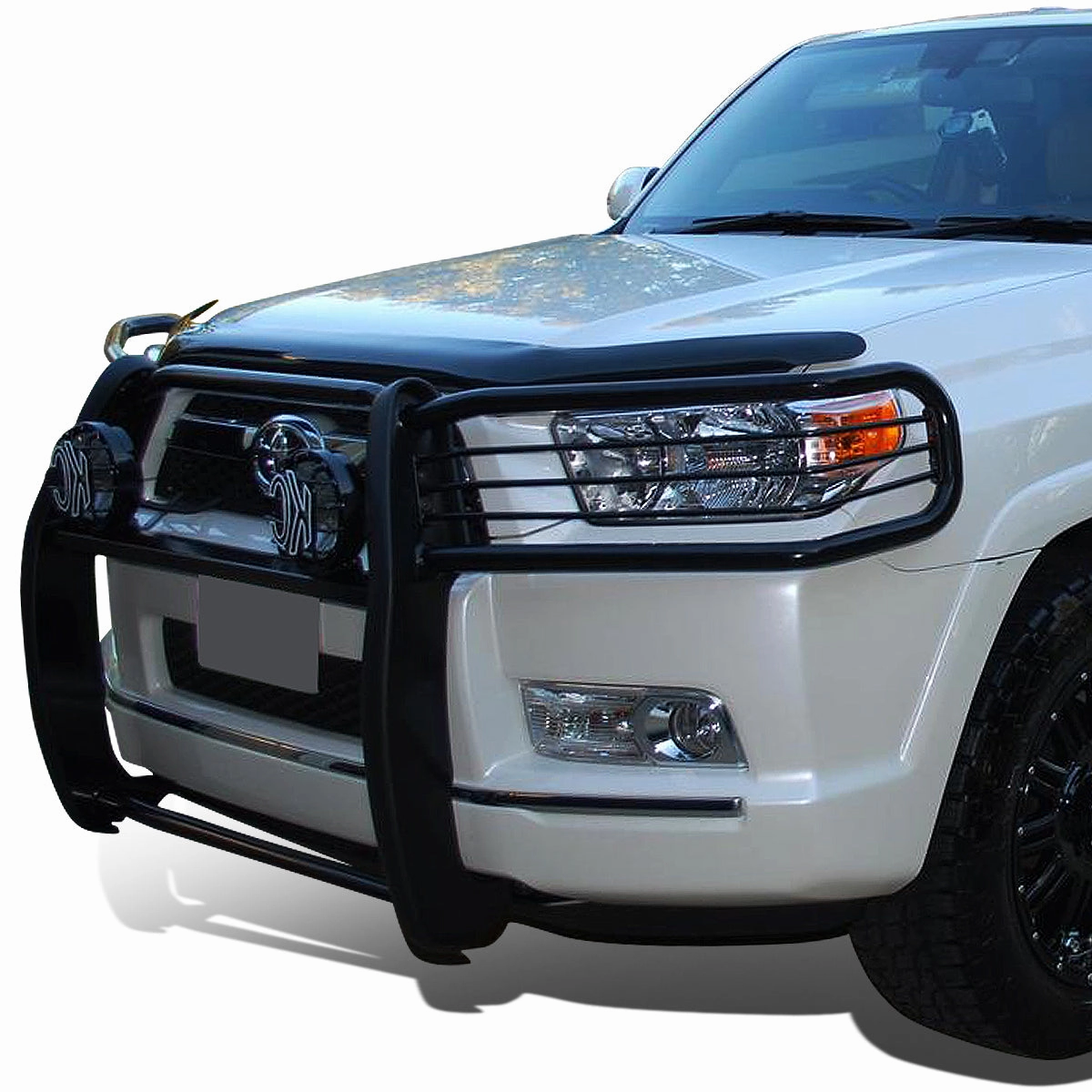 10-13 Toyota 4Runner Brush Grille Guard - Steel - Black