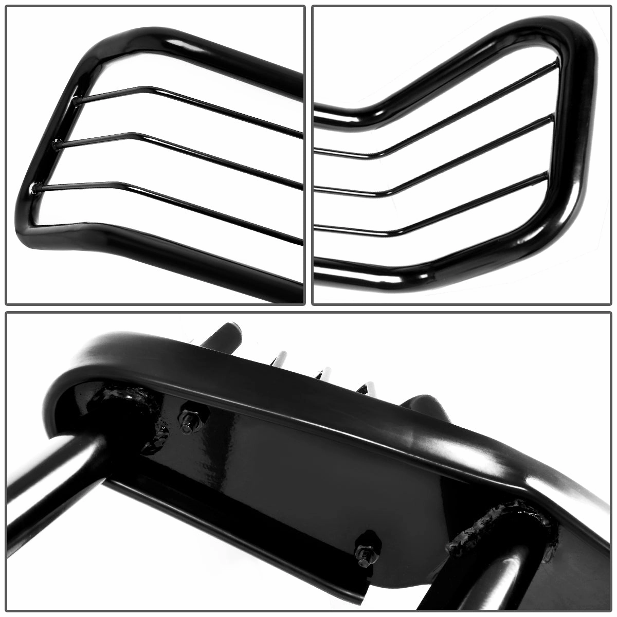 10-13 Toyota 4Runner Brush Grille Guard - Steel - Black