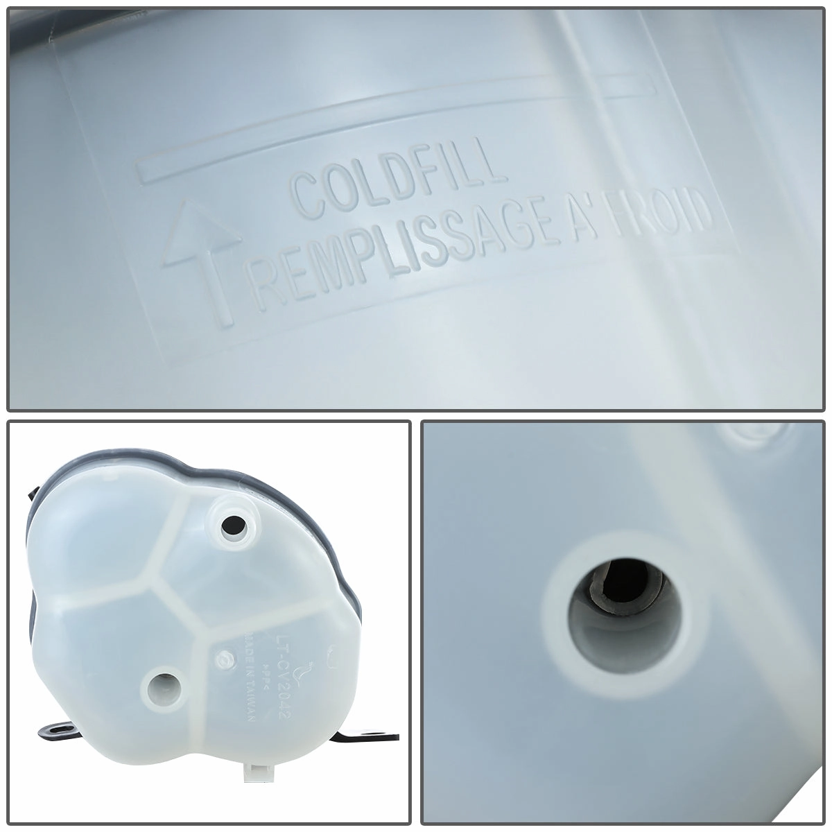 10-17 Chevy Equinox GMC Terrain 2.4L 3.0L 3.6L Coolant Overflow Reservoir w/ Cap