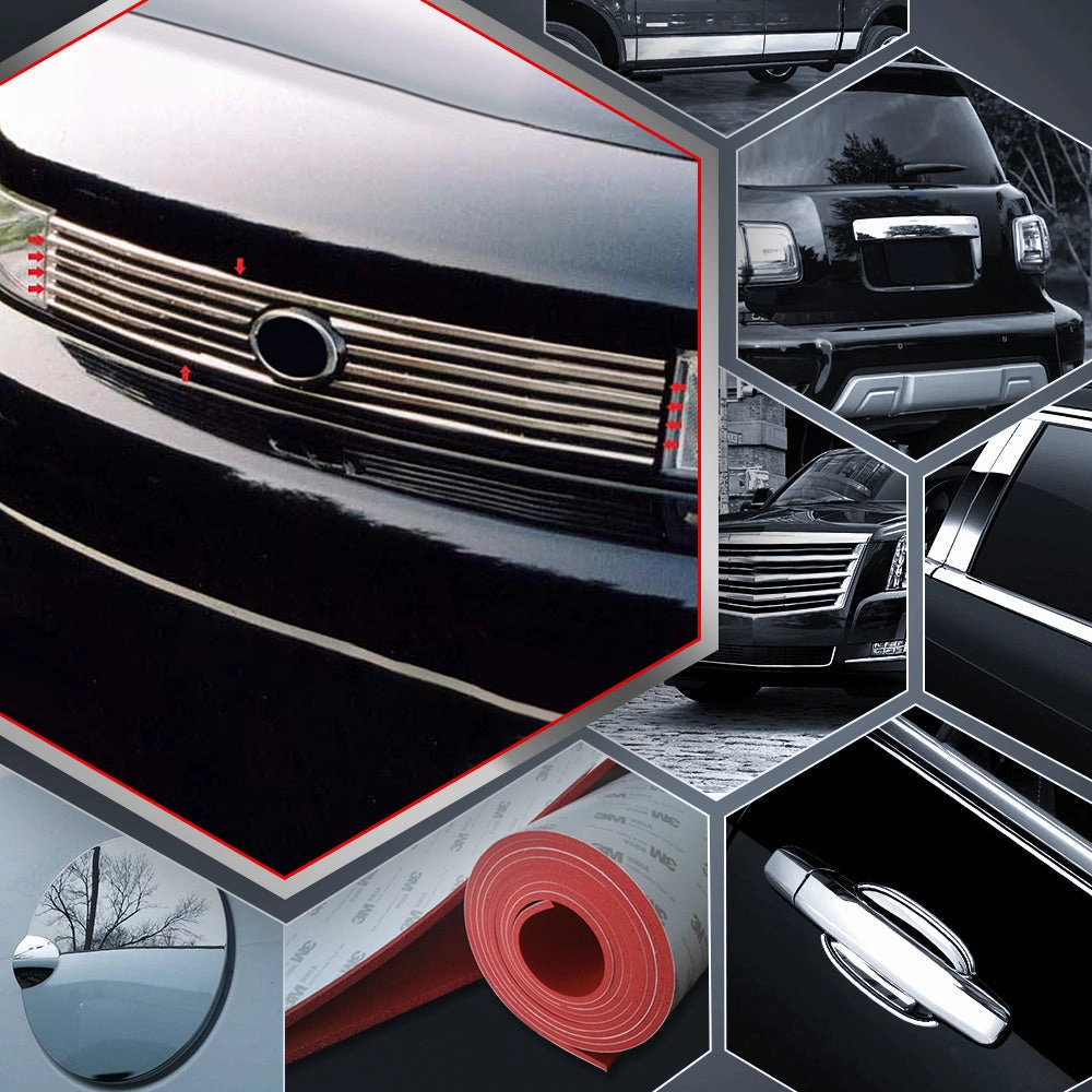 10pcs Stainless Steel Front Grille Accent Trim<br>04-06 Scion xB