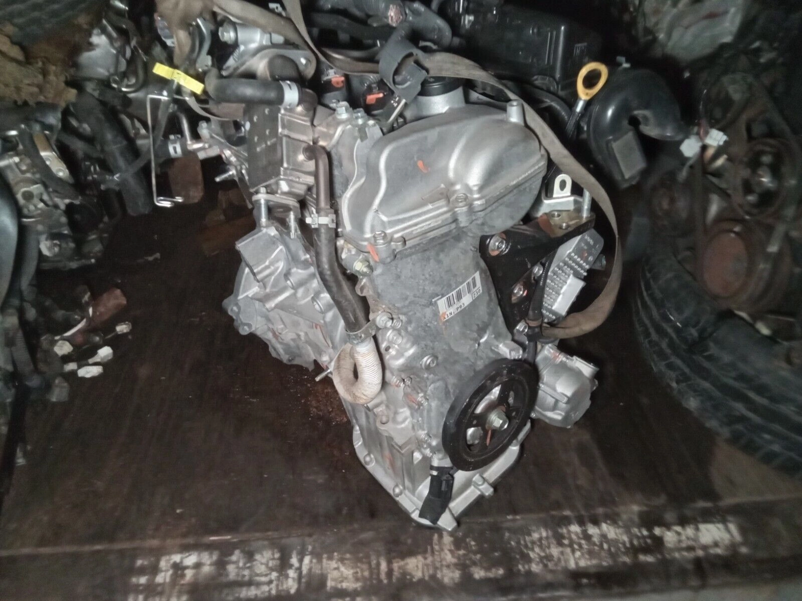 12 13 14 15 16 17 18 19 TOYOTA PRIUS C 1.5L ENGINE MOTOR ASSEMBLY 1NZFXE VIN B3