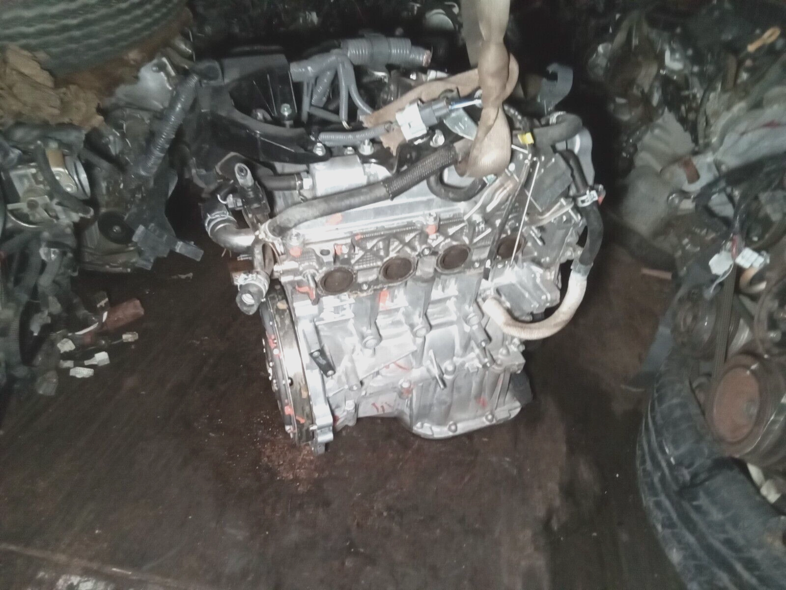 12 13 14 15 16 17 18 19 TOYOTA PRIUS C 1.5L ENGINE MOTOR ASSEMBLY 1NZFXE VIN B3
