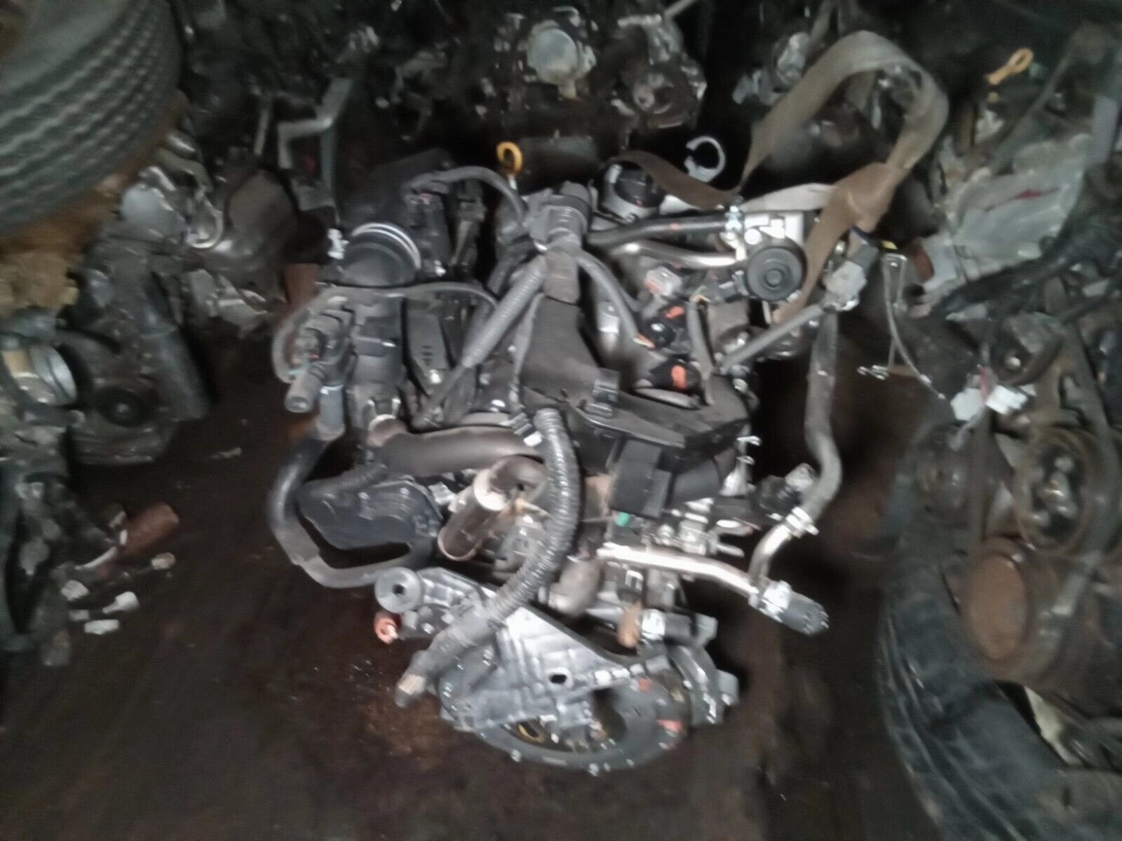 12 13 14 15 16 17 18 19 TOYOTA PRIUS C 1.5L ENGINE MOTOR ASSEMBLY 1NZFXE VIN B3