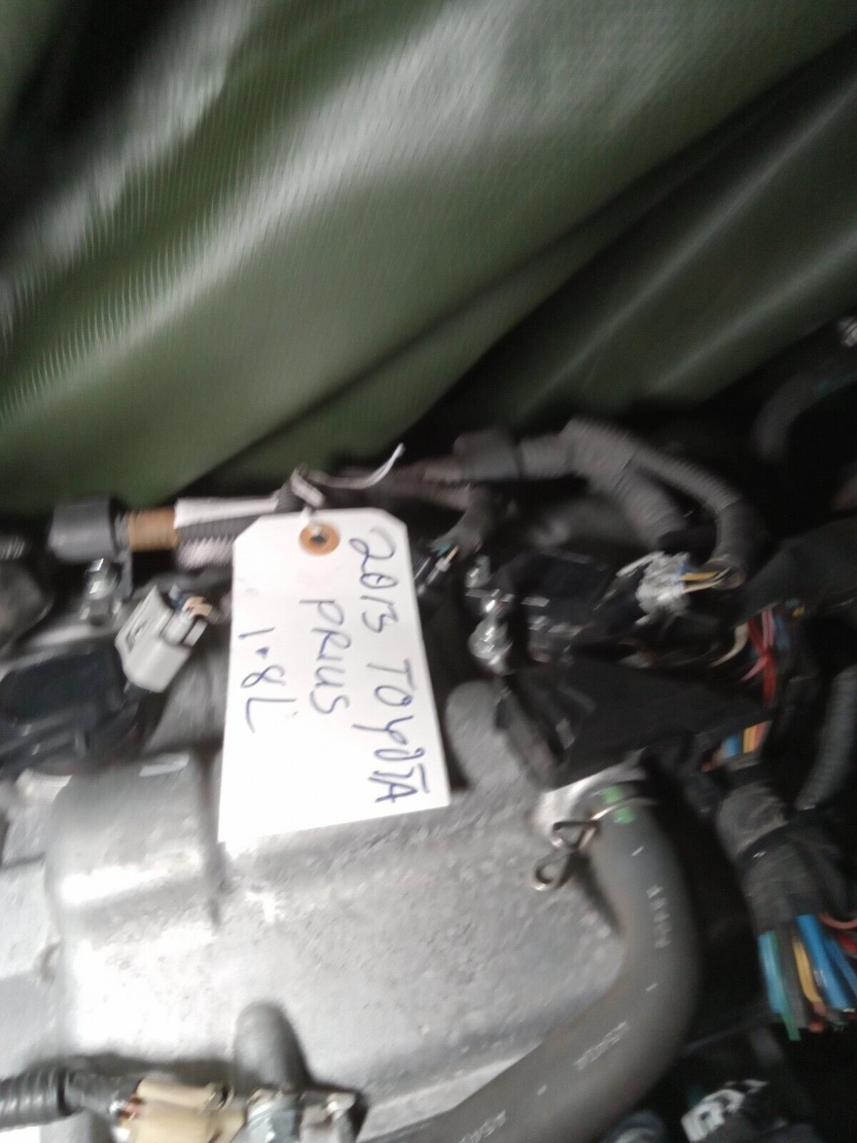 12 13 14 15 16 17 18 19 TOYOTA PRIUS C 1.5L ENGINE MOTOR ASSEMBLY 1NZFXE VIN B3