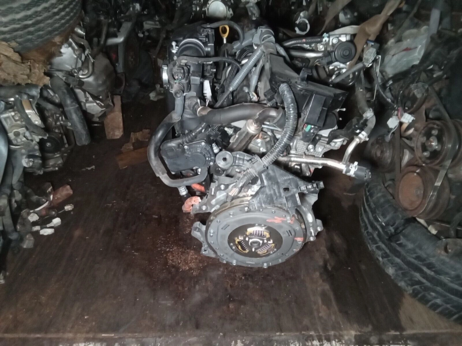 12 13 14 15 16 17 18 19 TOYOTA PRIUS C 1.5L ENGINE MOTOR ASSEMBLY 1NZFXE VIN B3