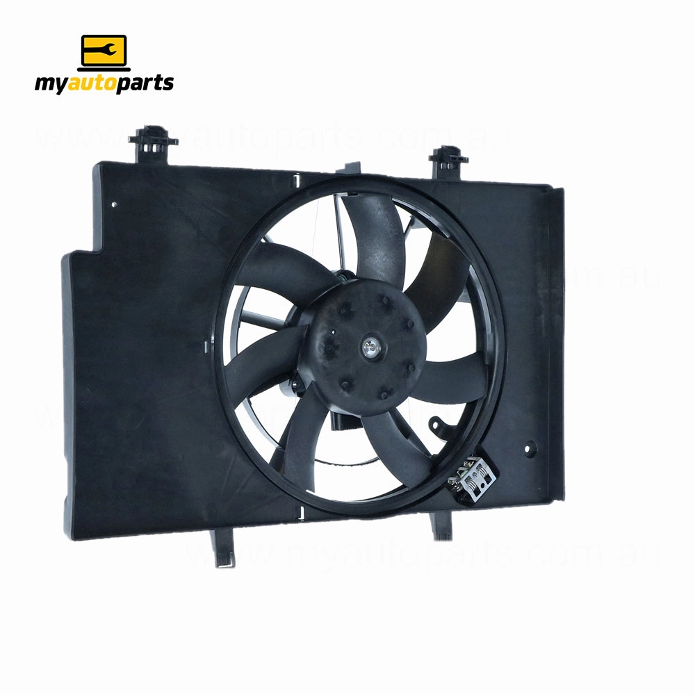 12 v Radiator Fan Assembly Aftermarket Suits Ford Fiesta WS 2009 to 2010 1.6L Turbo Diesel