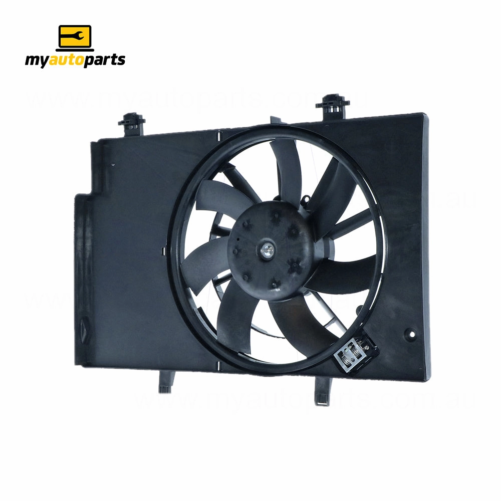 12 v Radiator Fan Assembly Aftermarket Suits Ford Fiesta WS 2009 to 2010 1.6L Turbo Diesel