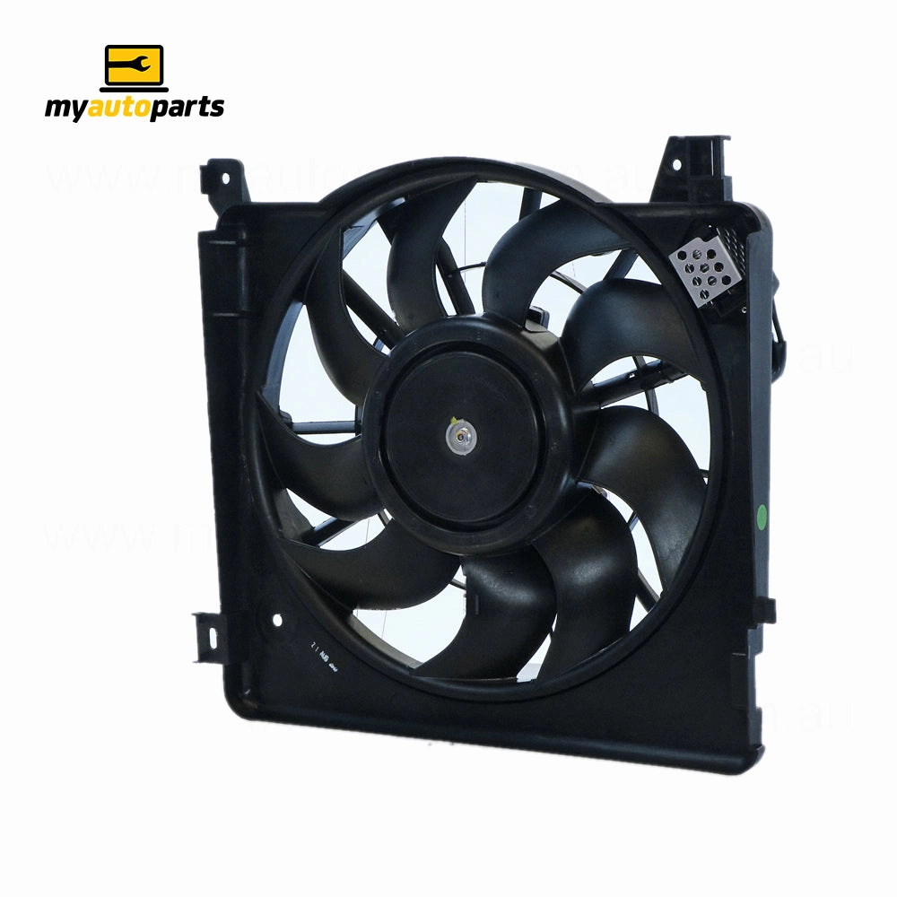 12 v Radiator Fan Assembly Aftermarket Suits Holden Astra AH 2004 to 2009