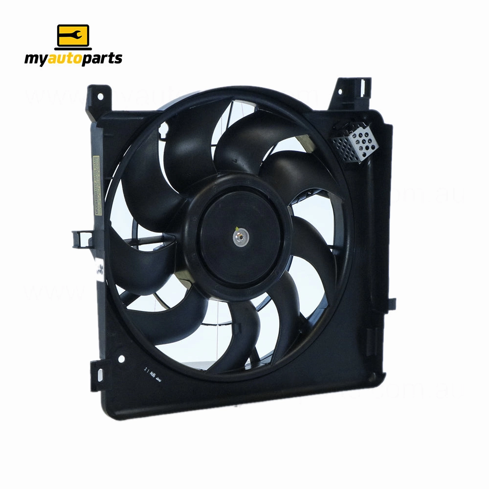 12 v Radiator Fan Assembly Aftermarket Suits Holden Astra AH 2004 to 2009