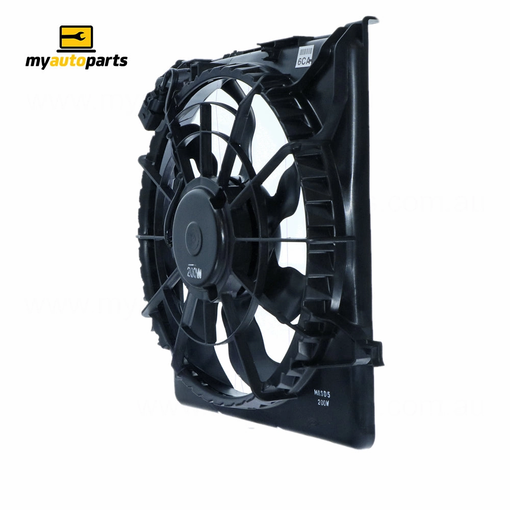 12 v Radiator Fan Assembly Aftermarket Suits Hyundai i30 FD 2007 to 2012 2 Mounts