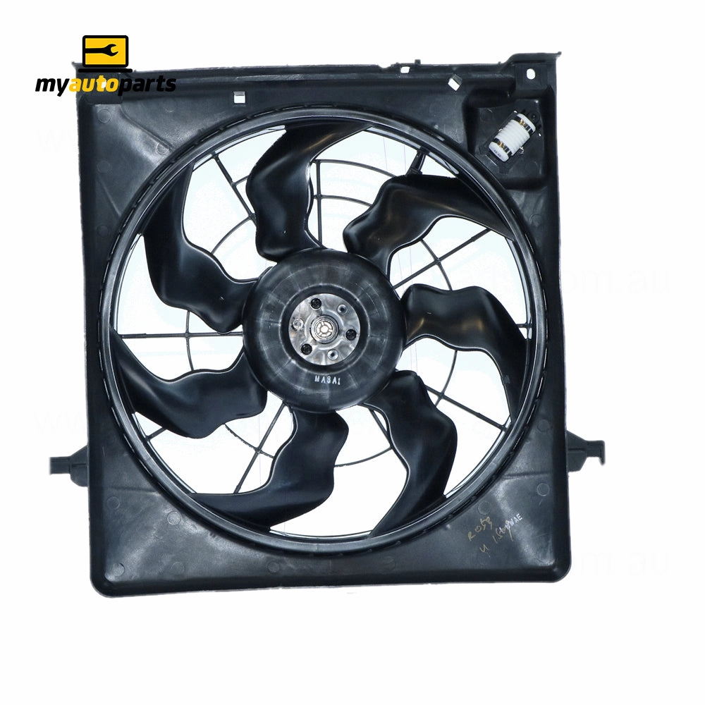 12 v Radiator Fan Assembly Aftermarket Suits Hyundai i30 FD 2007 to 2012 2 Mounts