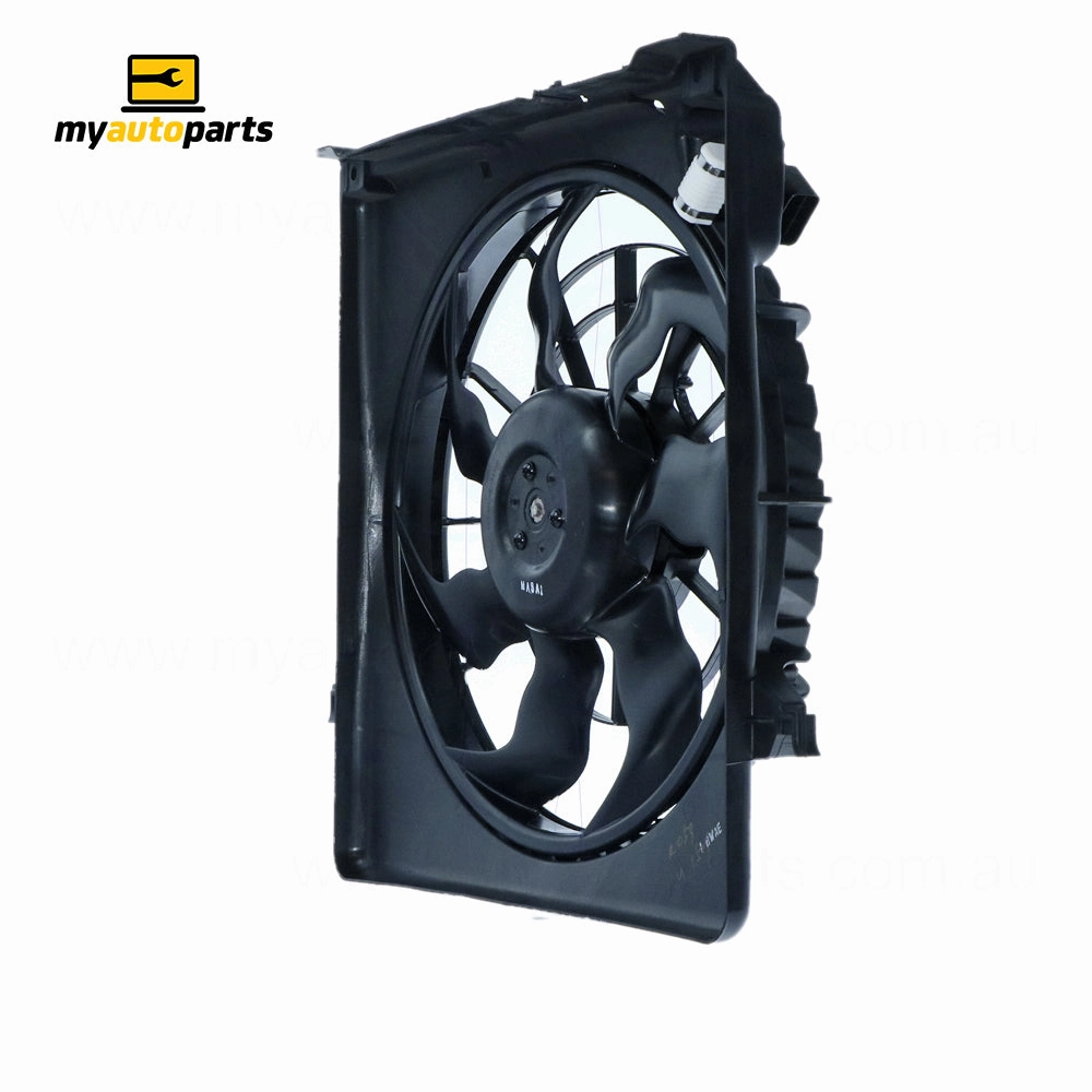 12 v Radiator Fan Assembly Aftermarket Suits Hyundai i30 FD 2007 to 2012 2 Mounts
