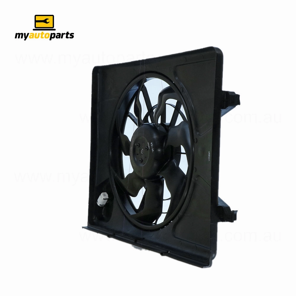 12 v Radiator Fan Assembly Aftermarket Suits Hyundai i30 FD 2007 to 2012 4 Mounts