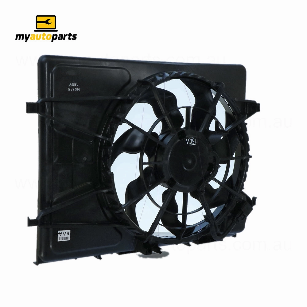 12 v Radiator Fan Assembly Aftermarket Suits Hyundai i30 FD 2007 to 2012 4 Mounts