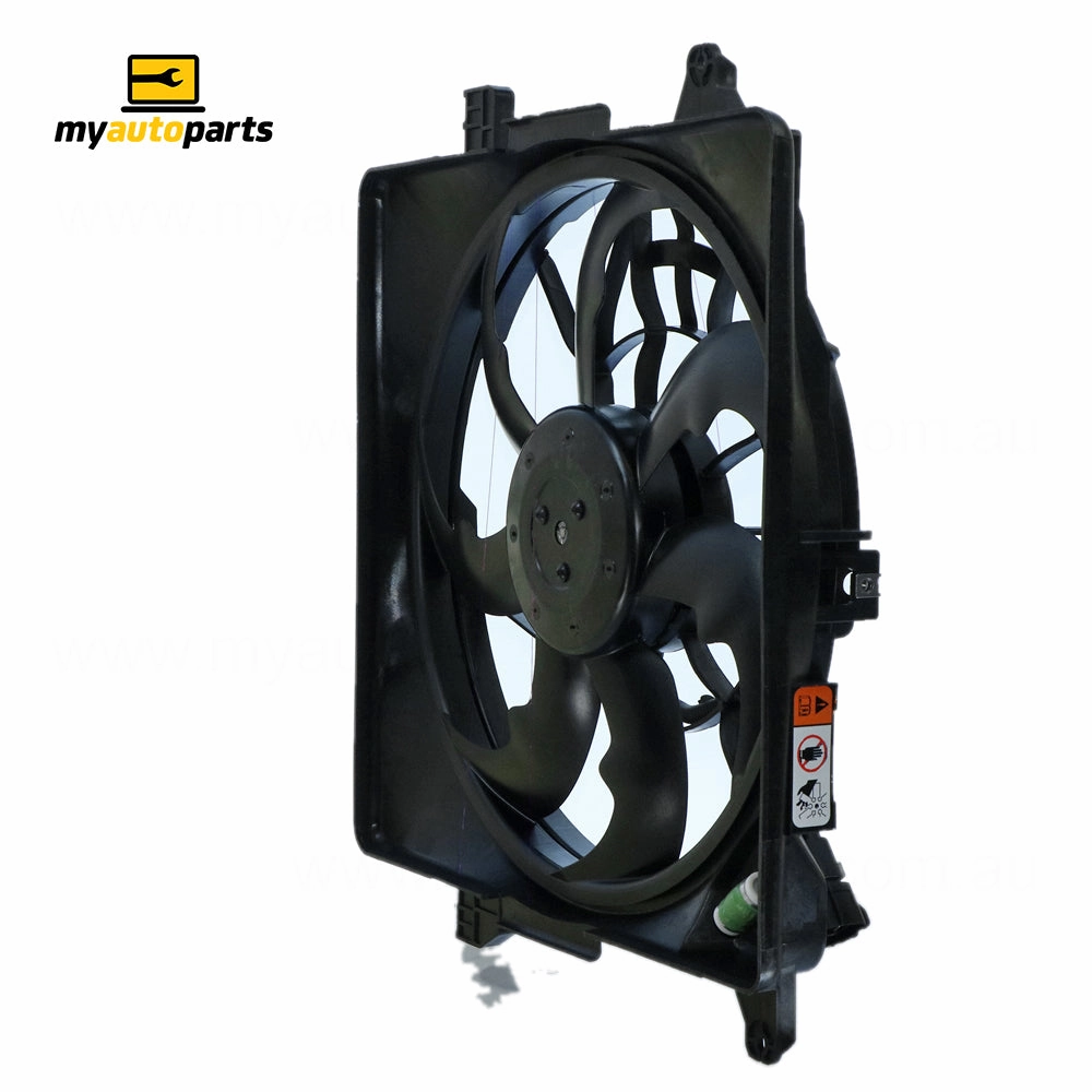 12 v Radiator Fan Assembly Aftermarket Suits Hyundai i40 VF 2011 to 2015 1.7L D4FD