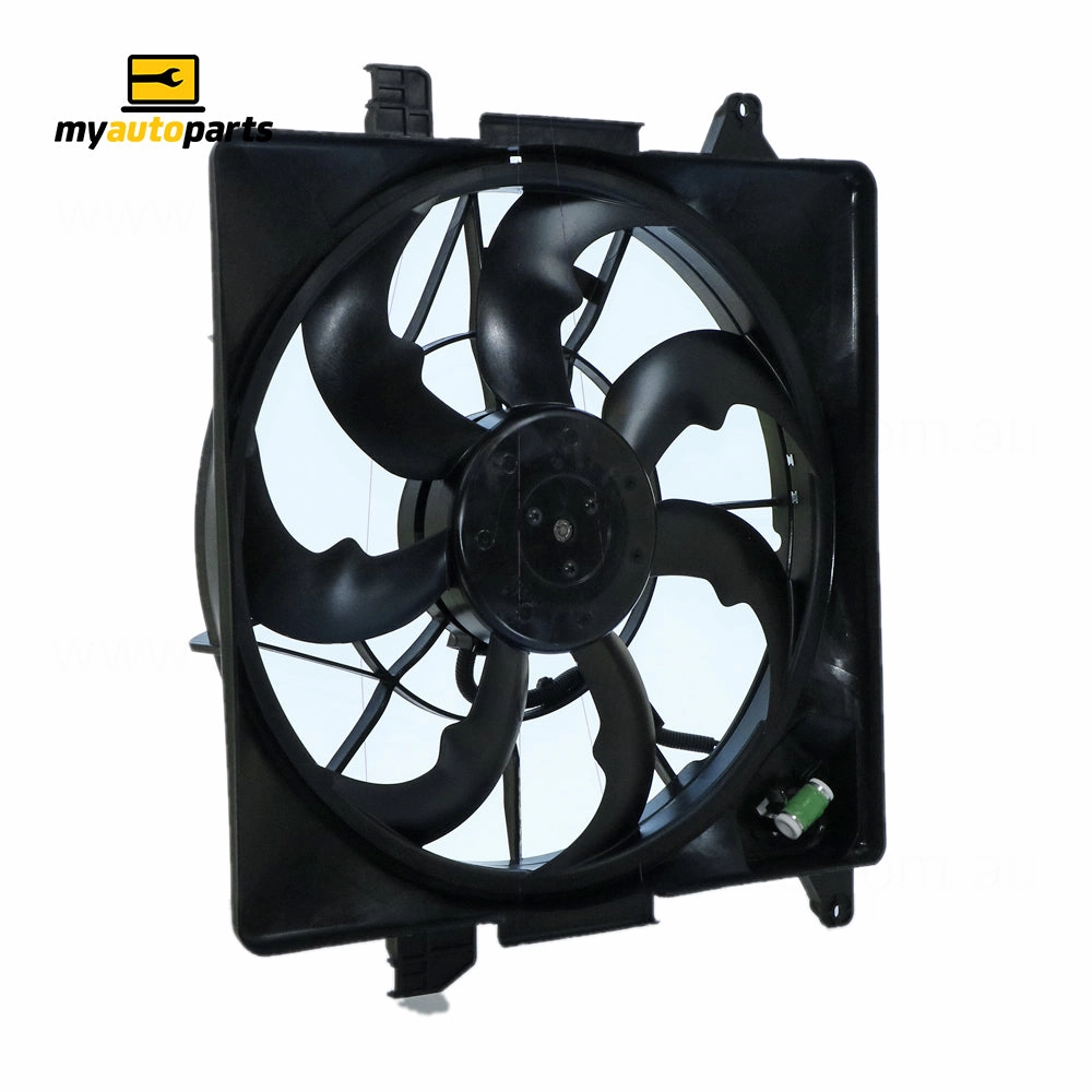 12 v Radiator Fan Assembly Aftermarket Suits Hyundai i40 VF 2011 to 2015 1.7L D4FD