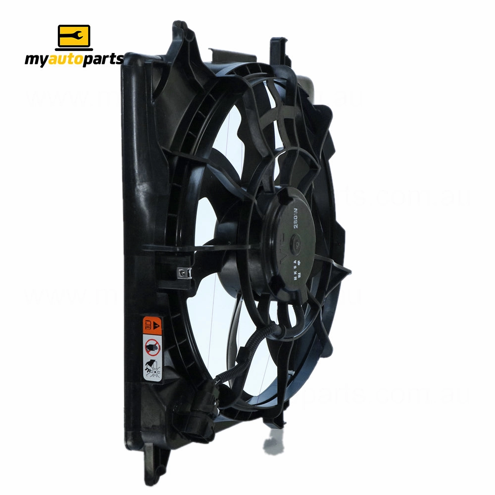 12 v Radiator Fan Assembly Aftermarket Suits Hyundai i40 VF 2011 to 2015 1.7L D4FD