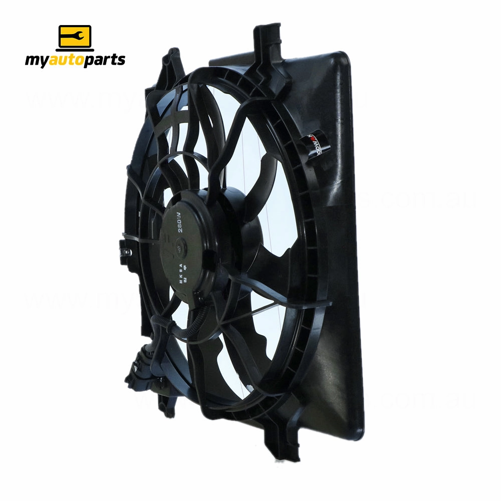 12 v Radiator Fan Assembly Aftermarket Suits Hyundai i40 VF 2011 to 2015 1.7L D4FD