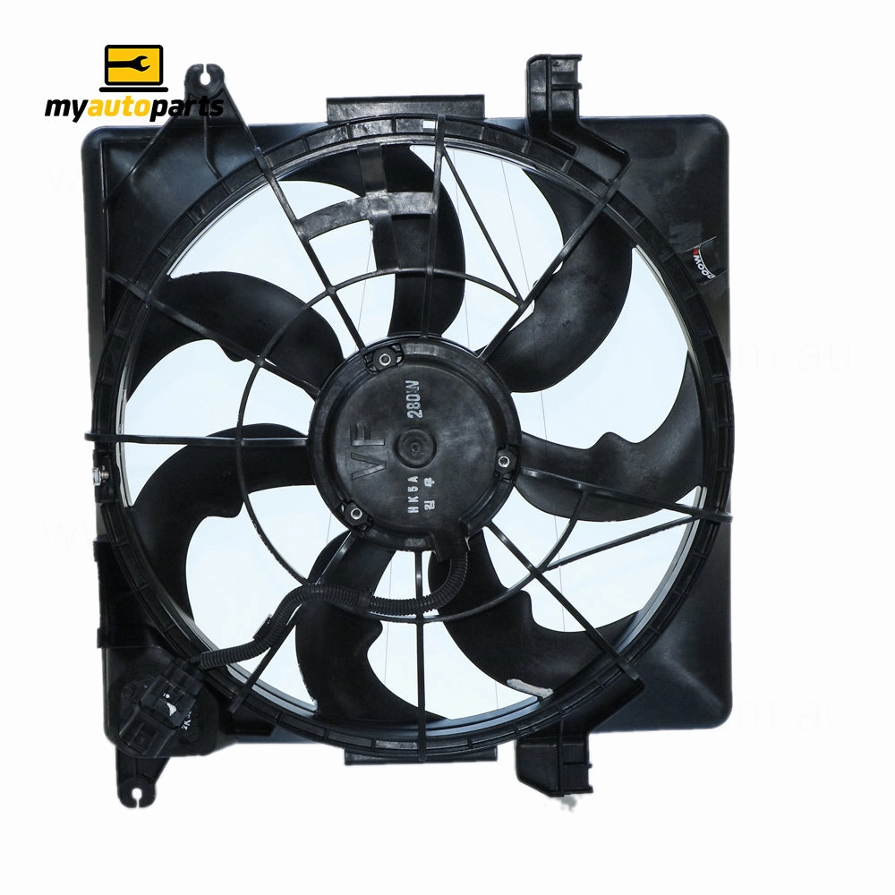 12 v Radiator Fan Assembly Aftermarket Suits Hyundai i40 VF 2011 to 2015 1.7L D4FD